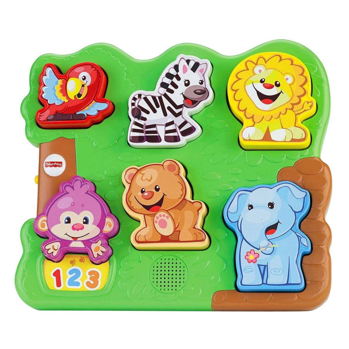 Rompecabezas De Animales Fisher Price - Zoologico